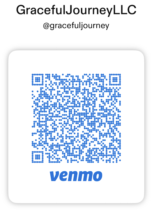 Venmo QR code for Graceful Journey LLC, @gracefuljourney